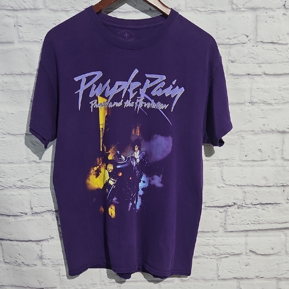 Prince Purple Rain Graphic Tee - Purple